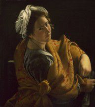 Orazio Gentileschi Portrait of a Young Woman as a Sibyl 