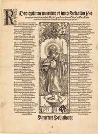 Saint Sebaldus Standing on a Column-ZYGR6689