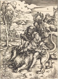 Samson Fighting with the Lion-ZYGR49057