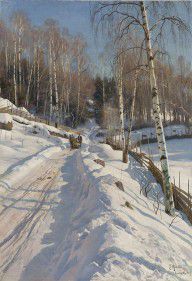 Peder_Monsted_-_Sleigh_ride_on_a_sunny_winter_day