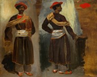Two Studies of a Standing Indian from Calcutta-ZYGR136015