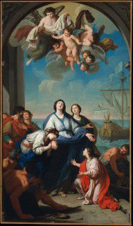 意大利 Giuseppe Bottani The Departure of Saints Paula and Eustochium for the Holy Land 