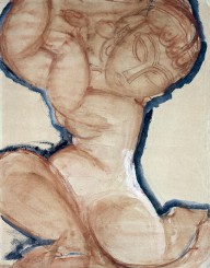 13379798 pink-caryatid-with-a-blue-border-c1913-wc-on-paper-amedeo-modigliani