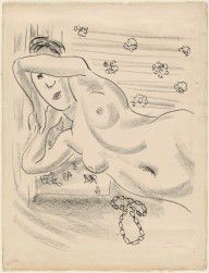 Nude Torso with Amber Necklace (Torse nu au collier d'ambre)_1929
