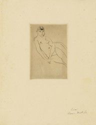 Half-Length Nude (Nu à demi allongé)_1913–14