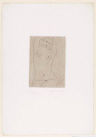 Nude, arms clasped over heard (Nu, les bras sur la tête)_1926