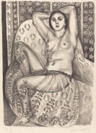 Seated Odalisque with Tulle Skirt (Odalisque assis à la jupe de tulle)-ZYGR34788