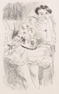 Henri Matisse-Danseuse Debout, accoud�e (Dix danseuses). 1925.