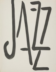Cover and text pages of Jazz-Henri Matisse