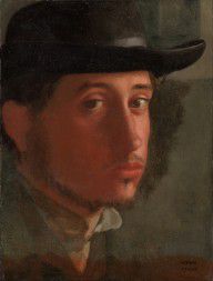 Edgar Degas (French Self-Portrait 