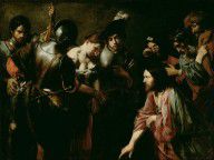 Valentin de Boulogne (French Christ and the Adulteress 