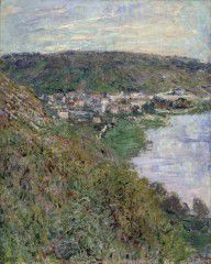 Claude Monet-View of Vetheuil