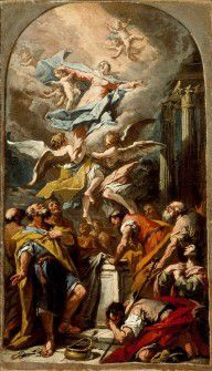 Gaspare Diziani-The Assumption of the Virgin
