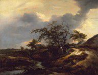 Jacob van Ruisdael-Landscape with Dunes