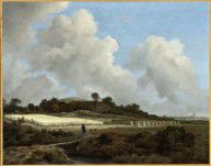 Jacob van Ruisdael-View of Grainfields with a Distant Town