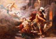 Jacques Sablet-Helen Saved by Venus from the Wrath of Aeneas