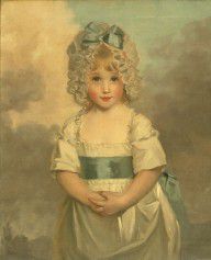 John Hoppner-Miss Charlotte Papendick as a Child