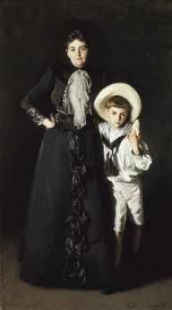 John Singer Sargent-Portrait of Mrs. Edward L. Davis and Her Son, Livingston Davis