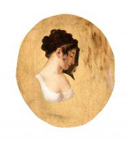Louis-Leopold Boilly-Profile of a Young Woman s Head