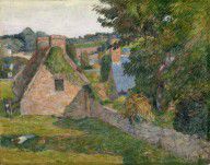 Paul Gauguin-The Field of Derout-Lollichon
