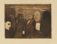 Edvard Munch-Kristiania-Boheme II. 1895.