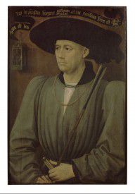Rogier van der Weyden - Portrait of a Tournament Judge