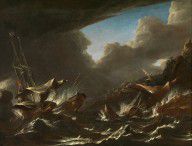 Andries van Eertvelt - Storm at Sea