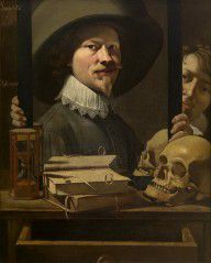 Antoine Steenwinkel - Vanity portrait of the painter