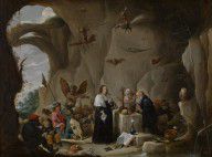 David Teniers II - The Temptation of Antony Abbot of Egypt