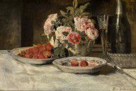 Henri De Braekeleer - Strawberries with Champagne