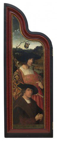Jacob Cornelisz van Oostsanen - Tryptich of Pompeius Otto and his wife Gerbich Cleasdr L