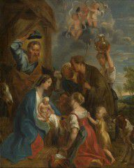 Jacob Jordaens I - Adoration of the Shephards