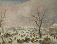 Jan Griffier I - Winter Pleasures
