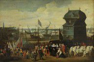 Matheus Vroom - The Reception of Maria de Medici in Antwerp