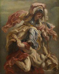 Peter Paul Rubens - Minerva slaying Discord