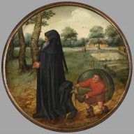 Pieter Brueghel II - I Mourn because the World is so Untrustworthy