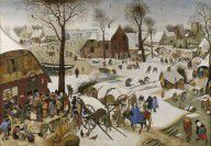 Pieter Brueghel II - The People's Census at Bethlehem