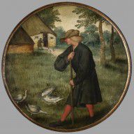 Pieter Brueghel II - Who Knows why Geese Walk Barefoot