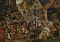 Pieter Brueghel II - Works of Mercy