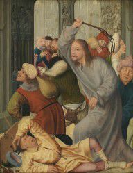 Quinten Massijs - Christ Driving the Money-changers from the Temple
