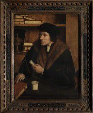 Quinten Massijs - Desiderius Erasmus en Peter Gillis (Portrait of Peter Gillis)