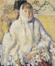 Rik Wouters - The ill with white scarf
