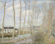 Alfred Sisley The Loing's Canal 
