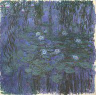 Claude Monet Blue Water Lilies 