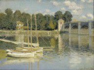 Claude Monet The Argenteuil Bridge 