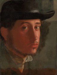 Edgar Degas (French Self-Portrait 