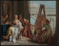 Giovanni Battista Tiepolo (Italian Alexander the Great and Campaspe in the Studio of Apelles 