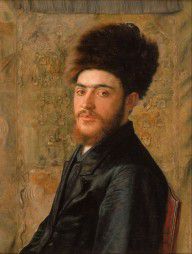 Isidor Kaufmann Man With Fur Hat 
