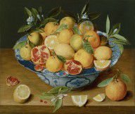 Jacob van Hulsdonck (Flemish Still Life with Lemons, Oranges and a Pomegranate 