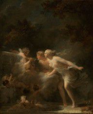 Jean-Honoré Fragonard (French The Fountain of Love 
